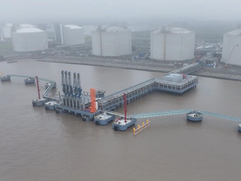 上海LNG站线扩建项目